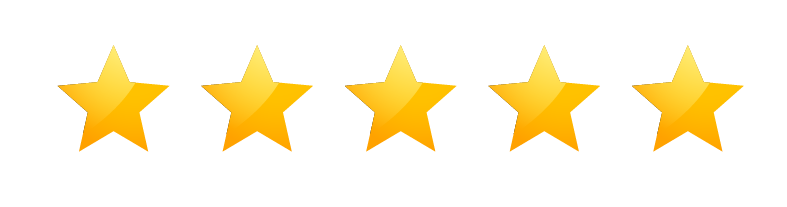 5 star reviews